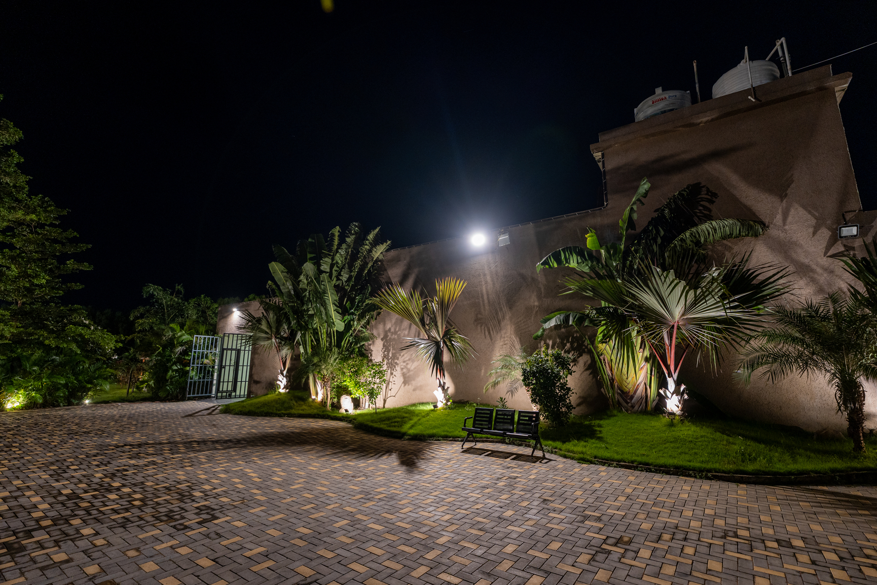 Nighttime Exterior